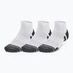 Kojinės Under Armour Performance Tech Low 3 poros white/white/jet gray