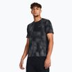 Vyriškas bėgimo tank topas Under Armour Laser Wash black/castlerock/reflective