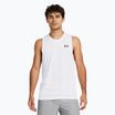Vyriški treniruočių marškinėliai Under Armour Tech Tank white/black