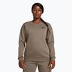 Under Armour moteriškas Essential Fleece Crew taupe dusk/black džemperis