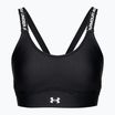 Under Armour Infinity Mid juoda/balta kūno rengybos liemenėlė