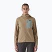 Moteriška softshell striukė Patagonia R1 CrossStrata Hoody seabird grey