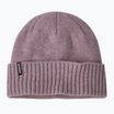 Patagonia Brodeo Beanie stormy mauve žieminė kepurė