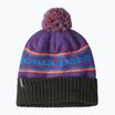 Žieminė kepurė Patagonia Powder Town park stripe/purple