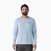 Vyriški marškinėliai ilgomis rankovėmis Patagonia Cap Cool Daily Graphic Shirt-Waters fitz roy trout/fleck blue