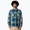 Vyriška pašiltinta striukė The North Face Afterburner Insulated Flannel midnight petrol