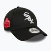 Vyriška New Era Patch 9Forty Chicago White Sox beisbolo kepuraitė juoda