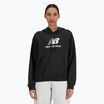 Moteriškas džemperis New Balance French Terry Stacked Logo Hoodie black