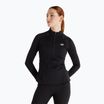 Moteriški bėgimo marškinėliai ilgomis rankovėmis New Balance Athletics Heat Grid 1/2 Zip black