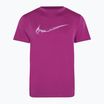 Moteriški bėgimo marškiniai Nike One Dri-Fit hot fuchsia / light wild mango