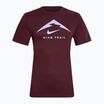 Vyriški bėgimo marškinėliai Nike Dri-Fit UV burgundy crush