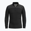 Vyriškas termoaktyvus džemperis Smartwool Intraknit Thermal Merino Base Layer 1/4 Zip black/white