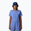 Moteriški marškinėliai The North Face Simple Dome Cropped Slim Tee virtual blue