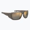 Vyriški akiniai nuo saulės Under Armour Attack MD S3 brwn metlzed/gold mirror oleophobic