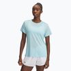 Moteriški treniruočių marškinėliai Under Armour Tech C-Twist stream/white