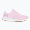 Moteriški treniruočių batai Under Armour W Charged Aurora 2 prime pink/white/metallic silver
