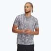Vyriški bėgimo marškinėliai Under Armour Launch Printed mod gray/titan gray/reflective