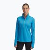 Moteriški bėgimo marškinėliai ilgomis rankovėmis Under Armour Launch Pro Half Zip ether blue/reflective