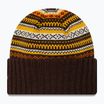 Moteriška žieminė kepurė New Era Rail Isle Cuff Knit Beanie dark brown