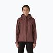 Moteriška lietaus striukė Patagonia Torrentshell 3L Rain dark ruby