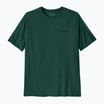 Vyriški marškinėliai Patagonia P-6 Logo Responsibili-Tee cascade green