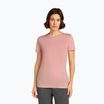 Moteriški žygio marškinėliai icebreaker Merino 150 Tech Lite III Tee blush