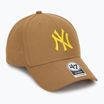 Kepuraitė su snapeliu 47 Brand MLB New York Yankees MVP camel
