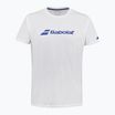 Vaikiški marškinėliai Babolat Exercise Babolat Jr white/white