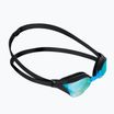 Arena plaukimo akiniai Cobra Core Swipe Mirror aqua/juoda
