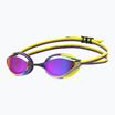 Plaukimo akiniai arena Python Mirror violet/plum/artic lime
