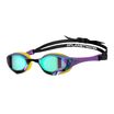Plaukimo akiniai arena Cobra Edge Swipe Mirror emerald/plum/cyber lime