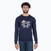 Vyriškas megztinis Rossignol Jacquard Crew Neck dark navy