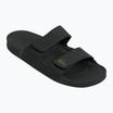 Vyriškos šlepetės Quiksilver Rivi Leather Double Adjust black 1