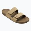 Vyriškos šlepetės Quiksilver Rivi Leather Double Adjust tan 1