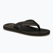 Vyriškos šlepetės per pirštą Quiksilver Carver Natural II black 1