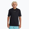 Vaikiški plaukimo marškinėliai Quiksilver Everyday Surf Tee black/white