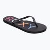 Moteriškos šlepetės per pirštą ROXY Sandy III white/rainbow monogram