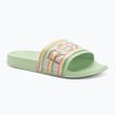 Moteriškos šlepetės ROXY Slippy II green stripe