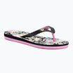 Vaikiškos šlepetės per pirštą ROXY Tahiti VII black/pink stencil