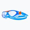 Plaukimo kaukė TYR Rogue clear/blue/orange