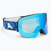 Slidinėjimo akiniai Alpina Penken Q-Lite black/ lila/ leo matt/ blue