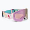 Vaikiški slidinėjimo akiniai Alpina Fernie Q-Lite white/ flower matt/ rose