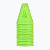Powerslide CONES 10 vnt. slalomo kūgių žalia 908009