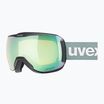 Slidinėjimo akiniai UVEX Downhill 2100 CV black matt/mirror opal yellow