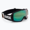 Slidinėjimo akiniai UVEX Xcitd CV black matt/mirror opal yellow