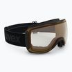 Slidinėjimo akiniai UVEX Downhill 2100 V black matt/mirror red clear