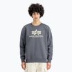 Vyriškas džemperis Alpha Industries Basic greyblack