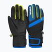 Vaikiškos slidinėjimo pirštinės Reusch Duke R-Tex XT black/brilliant blue/safety yellow