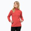 Moteriškas džemperis Jack Wolfskin Baiselberg Hooded FZ vibrant red