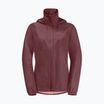 Moteriška striukė nuo lietaus Jack Wolfskin Stormy Point 2L red ochre